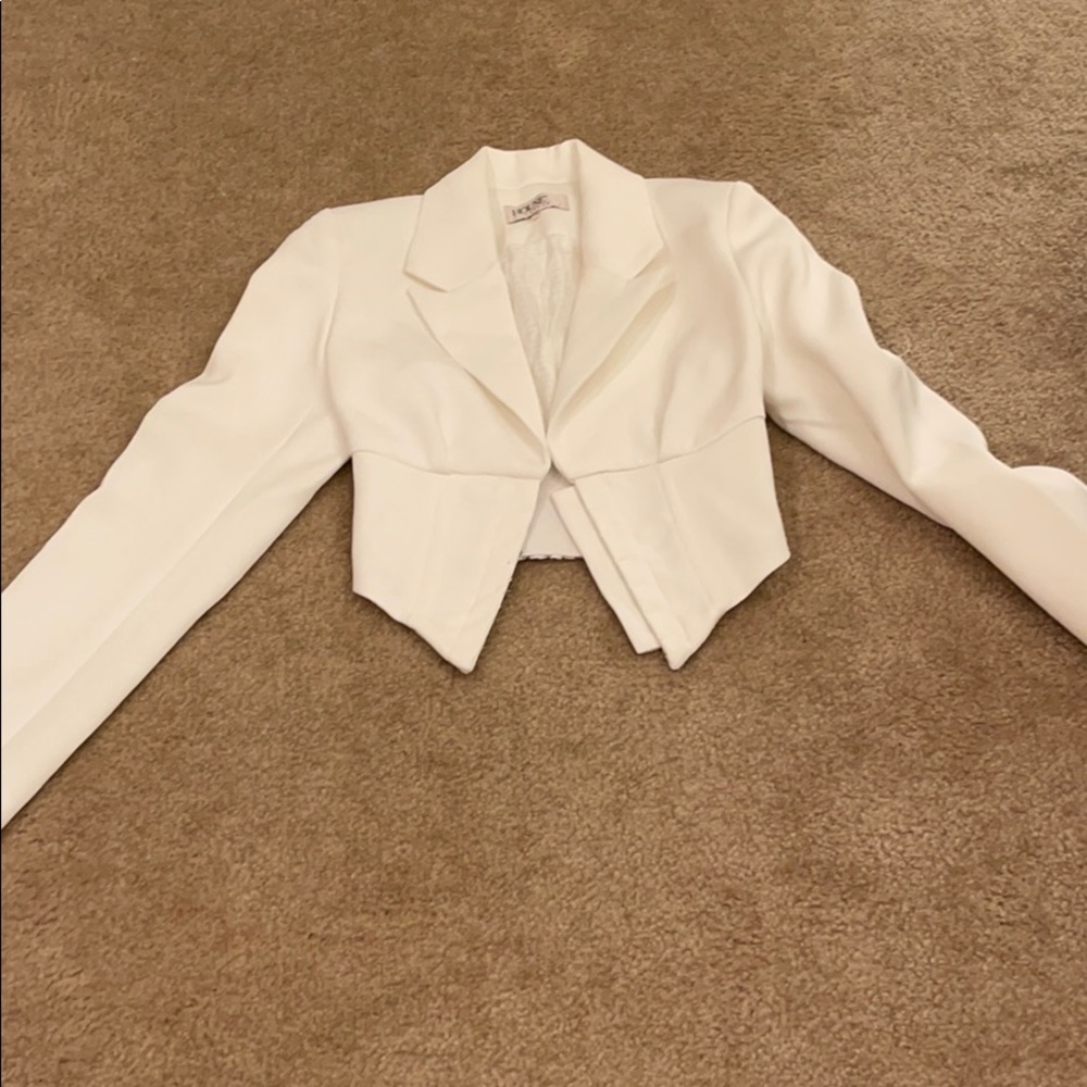 house of CB bustier jacket
